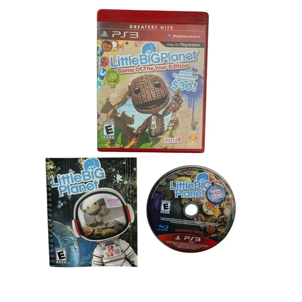 LittleBigPlanet -- Game of the Year Edition (Sony PlayStation 3) Includes manual